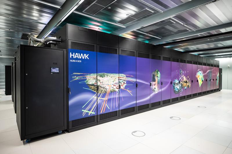 Das Fraunhofer IPA kann ab sofort die Rechenleistung des Supercomputers »Hawk« für seine Projektarbeit nutzen.