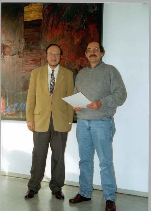 Ulrich Stöckle zusammen mit Rektor Prof. Dr. Dr. Hering