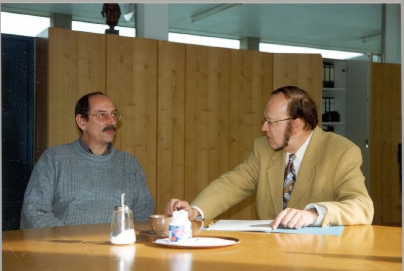 Ulrich Stöckle zusammen mit Rektor Prof. Dr. Dr. Hering