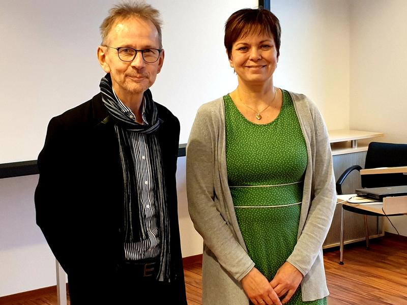 Dr. Kathrin Junge und Prof. Matthias Beller vom Leibniz-Institut für Katalyse (LIKAT) in Rostock