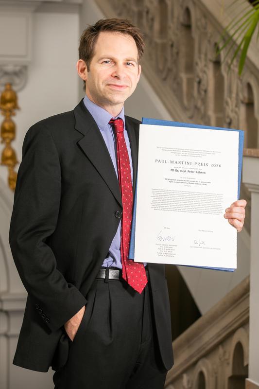 Paul-Martini-Preisträger Prof. Dr. med. Peter Kühnen von der Charité – Universitätsmedizin Berlin.