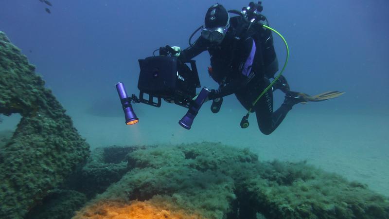 The planblue technology under water