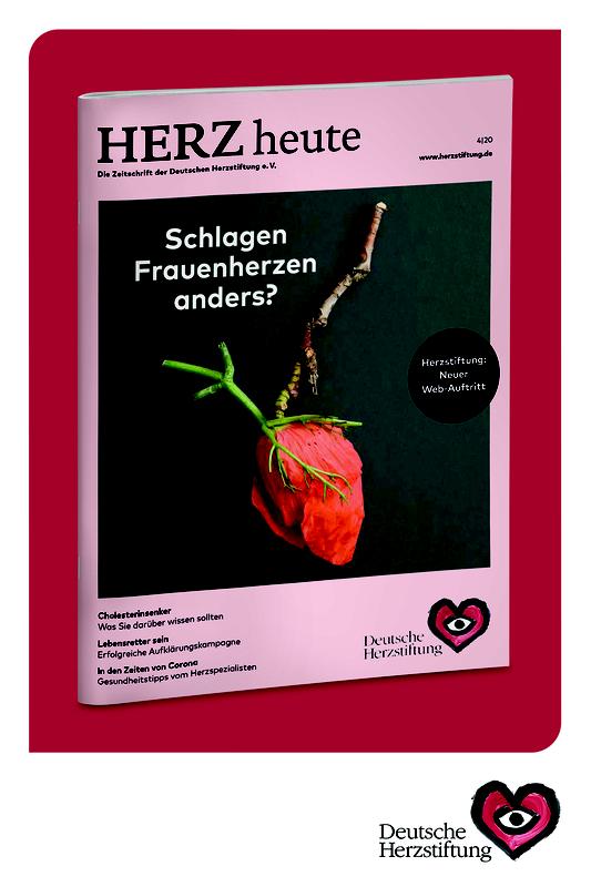 Titel der aktuellen Ausgabe von HERZ heute 4/2020.