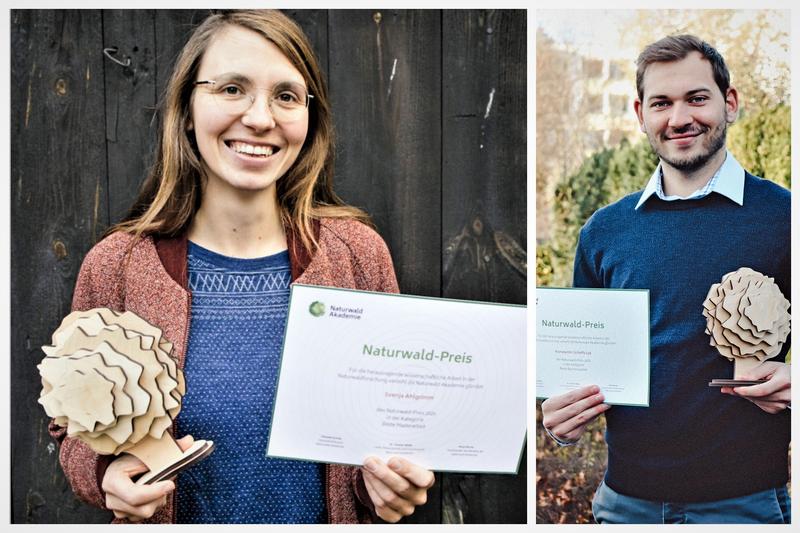 Glückliche Gewinner: Svenja Ahlgrimm (li.) und Konstantin Scheffczyk (re.)