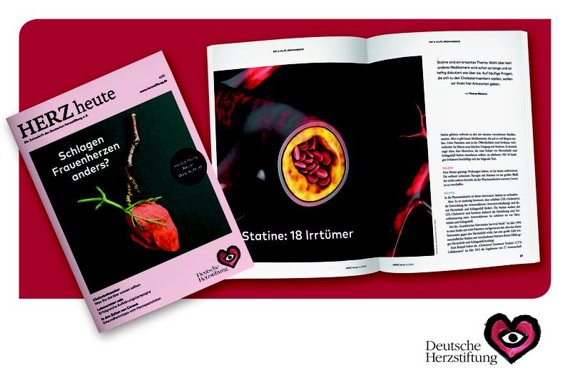 Die aktuelle Ausgabe von HERZ heute informiert über Neuigkeiten und Wissenswertes aus der Herzmedizin.
