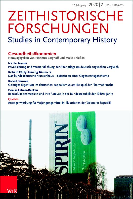 Cover der neuen Ausgabe der "Zeithistorischen Forschungen"