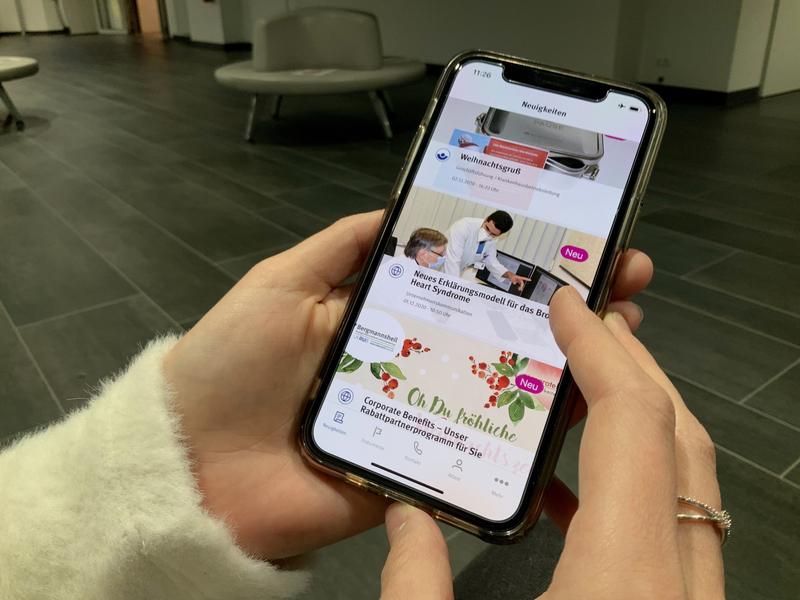 Das Newsportal der Bergmannsheil App