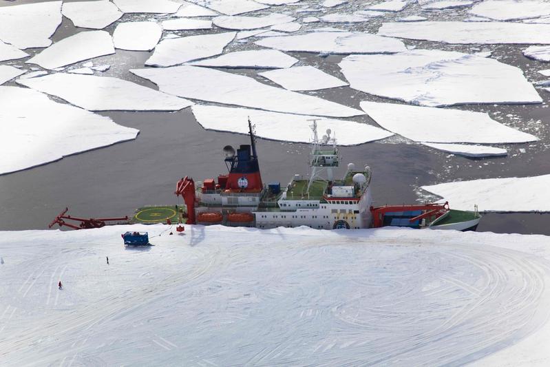 RV Polarstern, Atka Bay, Antarctica