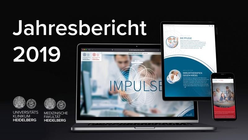 Interaktiv, informativ und zweisprachig: der neue Online-Jahresbericht von Universitätsklinikum Heidelberg und Medizinischer Fakultät Heidelberg.