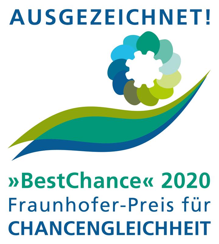Siegel des Fraunhofer-Preises »BestChance« 2020 für Chancengleichheit
