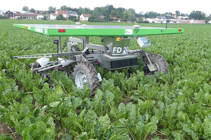 Mithilfe von Agrarrobotern den Anbau in der Landwirtschaft ressourcenschonender gestalten:  Das ZALF beteiligt sich am ZIM-Kooperationsnetzwerk zur KI-basierten Agrarrobotik.