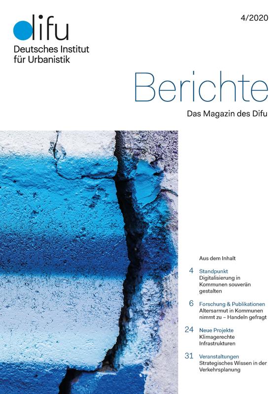 Cover Berichte-Magazin 4/2020