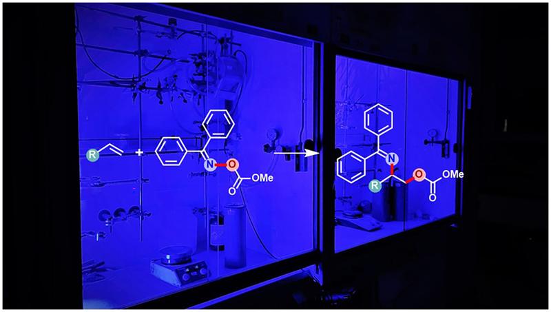 Photosensible Synthese von Amino-Alkoholen