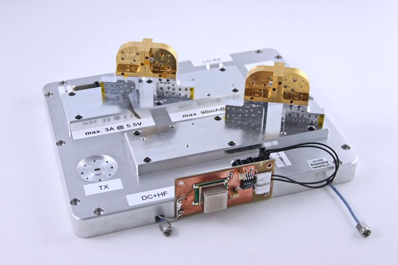 140 GHz D-Band Modul mit Antennenschnittstelle für ein System zur breitbandigen Mobilkommunikation