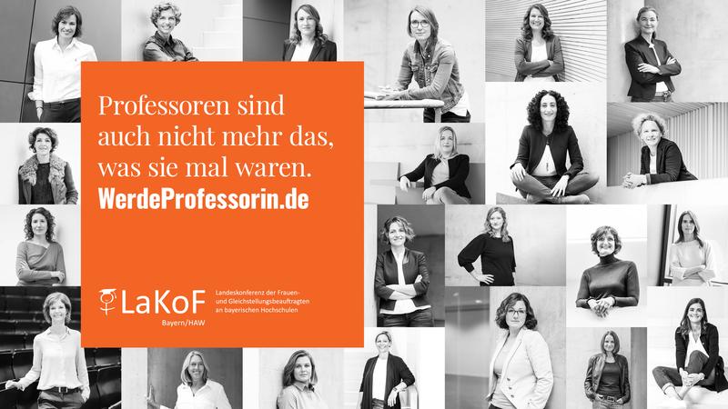 Start der bayernweiten Kampagne „Werde Professorin“. 