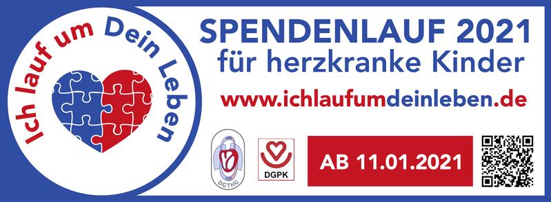 Spendenlauf Banner