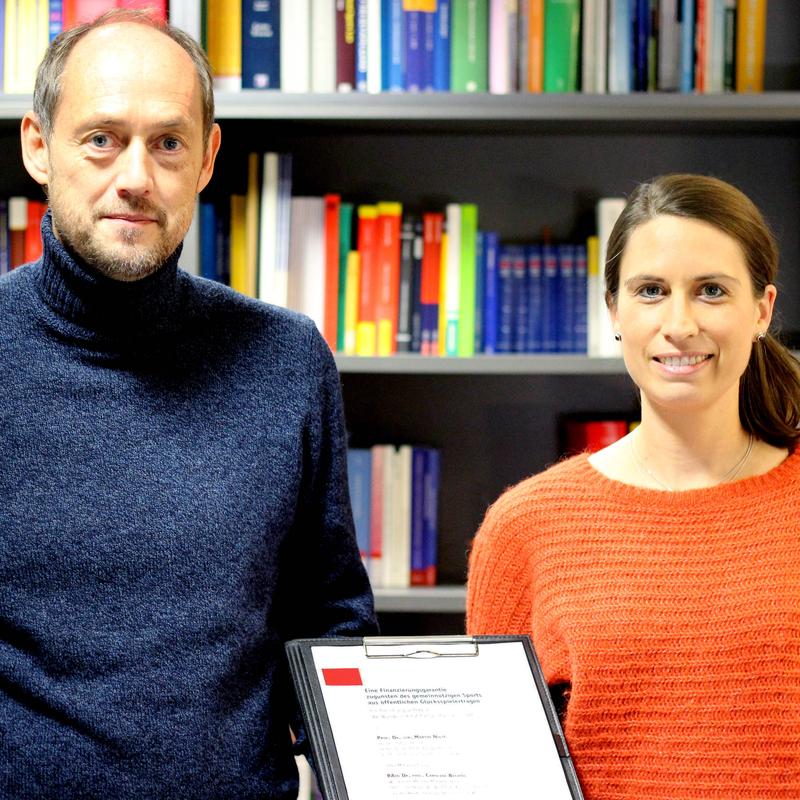 Univ.-Prof. Dr. Martin Nolte und Dr. Caroline Bechtel