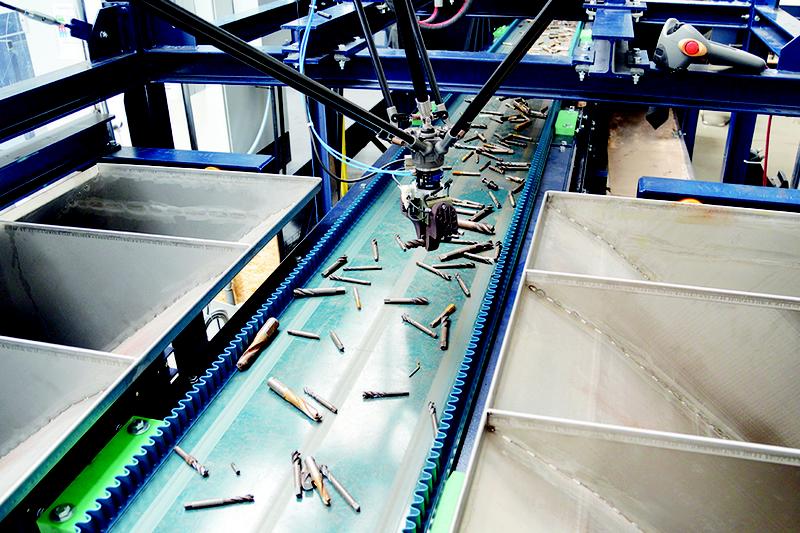 Mit einem laserbasierten Sortierverfahren, entwickelt im BMBF-Projekt PLUS, lassen sich wertvolle Legierungen aus Metallschrott effizient zurückgewinnen.