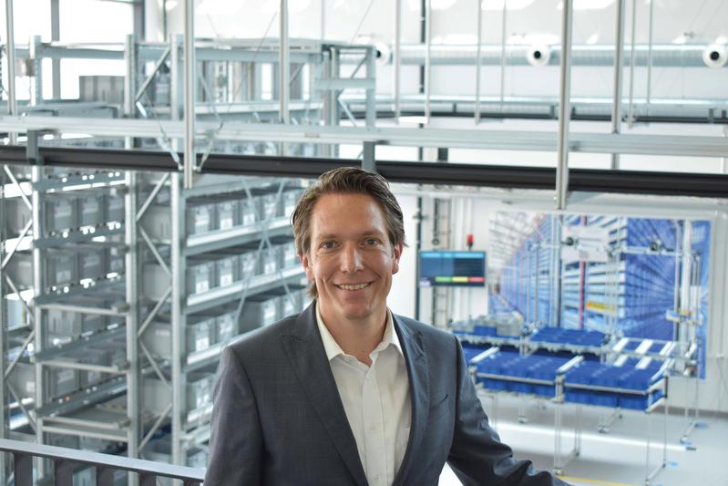 Prof. Dr.-Ing. Sebastian Meißner, Leiter des Forschungsschwerpunkt Produktions- und Logistiksysteme. Er wird das neue Projekt KIProLog am TZ PULS leiten.