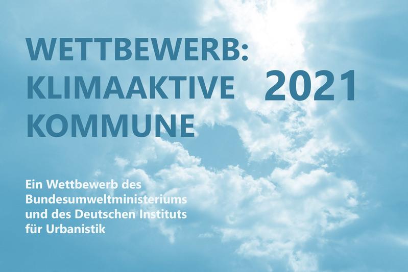 Wettbewerbsmotiv "Klimaaktive Kommune 2021"