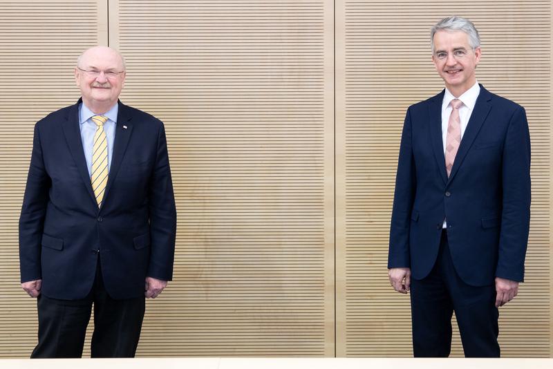 Die Professoren Manns und Lammert,