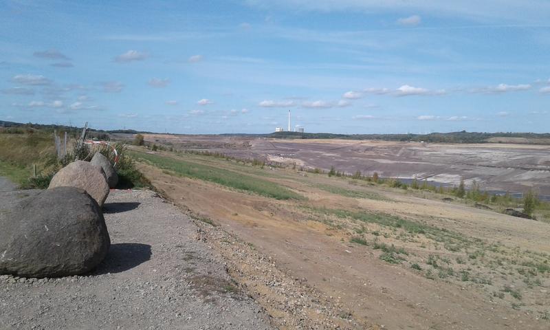 Der ehemalige Tagebau Schöningen im niedersächsischen Landkreis Helmstedt. 