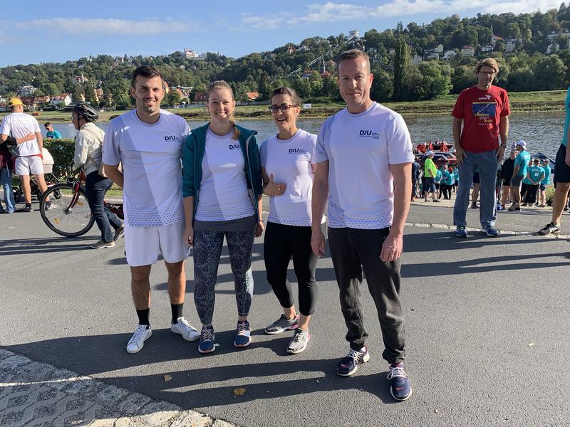 DIU Team bei "Rudern gegen Krebs" 2019