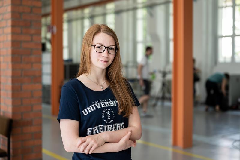 Gerade zu Beginn des Studiums schätzen die Studierenden die persönliche Betreuung an der TU Freiberg.