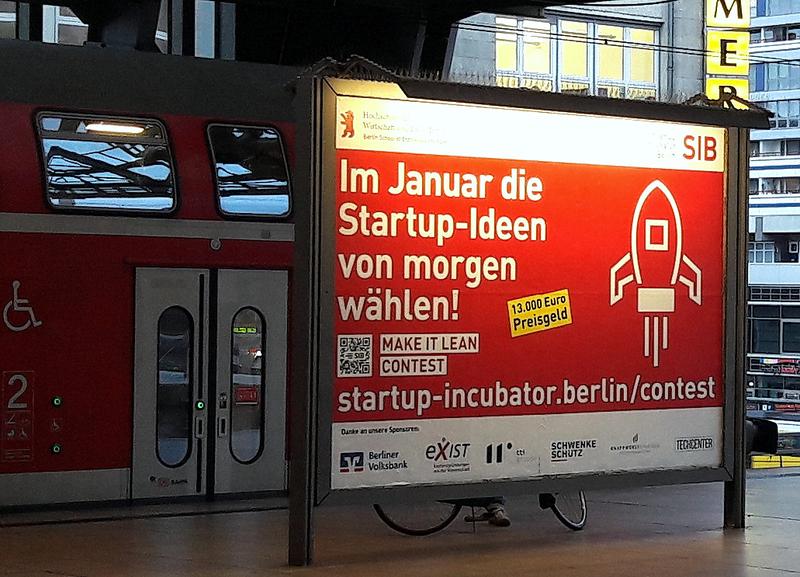 Am 11. Februar 2021 ab 17 Uhr werden die Gewinner/innen des Make It Lean Contest per Livestream aus dem Startup Incubator Berlin am HWR-Gründungscampus Siemensstadt bekannt gegeben 