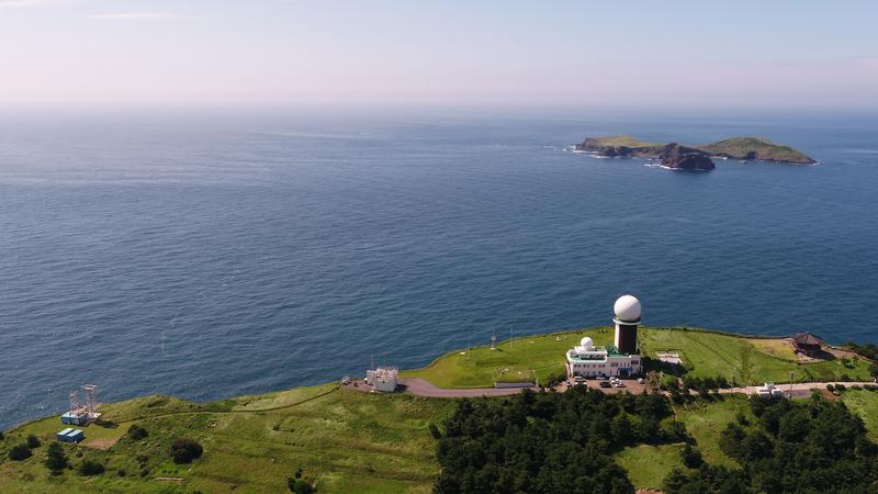 Gosan measurement station is part of the AGAGE monitoring network – on Jeju Island in South Korea. Measurements from this station were used in the study to quantify emissions from China. 