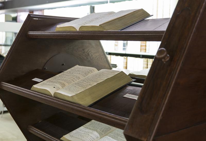 Der Bücherradkatalog von Herzog August d. J. in der Augusteerhalle