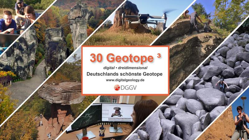 Deutschlands 30 schönste Geotope wollen Geologen der Universität Bonn unter www.digitalgeology.de vorstellen. 