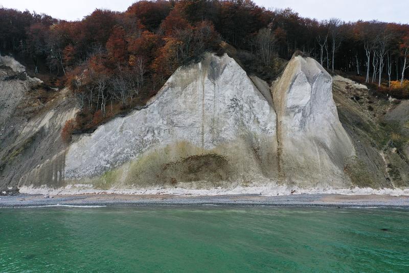 Drohnenaufnahme der Wissower Klinken auf Rügen, ©Anna_Gehrmann