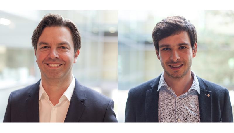 Prof. Mathias Klier und Maximilian Förster vom Institut für Business Analytics