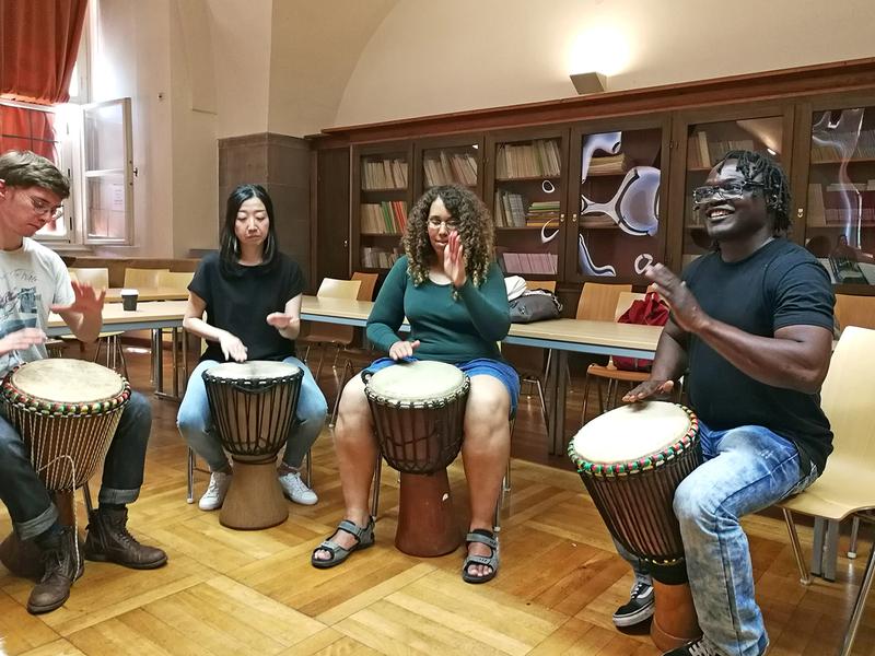 Afrikanische Perkussion ist nur eine der Musikrichtungen, die im Bachelorstudium der Ethnomusikologie vorkommen. 