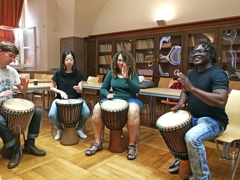 Afrikanische Perkussion ist nur eine der Musikrichtungen, die im Bachelorstudium der Ethnomusikologie vorkommen. 
