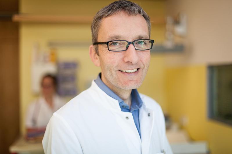 Prof. Reinhard Berner, Direktor der Klinik für Kinder- und Jugendmedizin des Dresdner Uniklinikums.