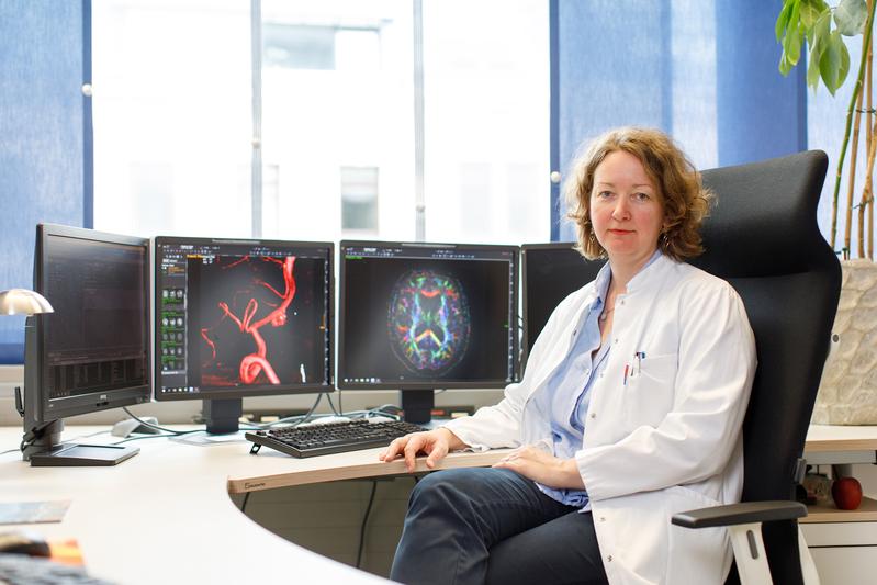 Elke Gizewski, Direktorin der Innsbrucker Univ.-Klinik für Neuroradiologie