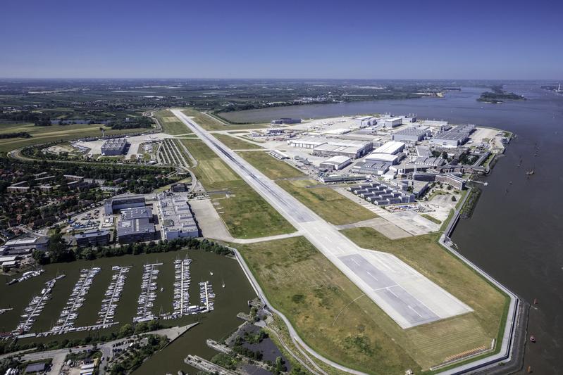 Im Projekt „Green Operation of Future Aviation” erstellen das HZG, die TU Hamburg und Airbus ein Konzept für die kostengünstige und effiziente Versorgung des Produktionsstandortes Hamburg-Finkenwerder mit Wasserstoff. 