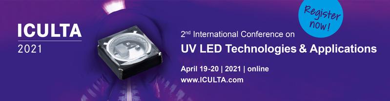 International Conference on UV LED Technologies & Applications – ICULTA 2021