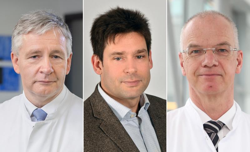 (v.l.n.r.:) Prof. Gernot Marx, Andreas Schäfer, Prof. Felix Walcher