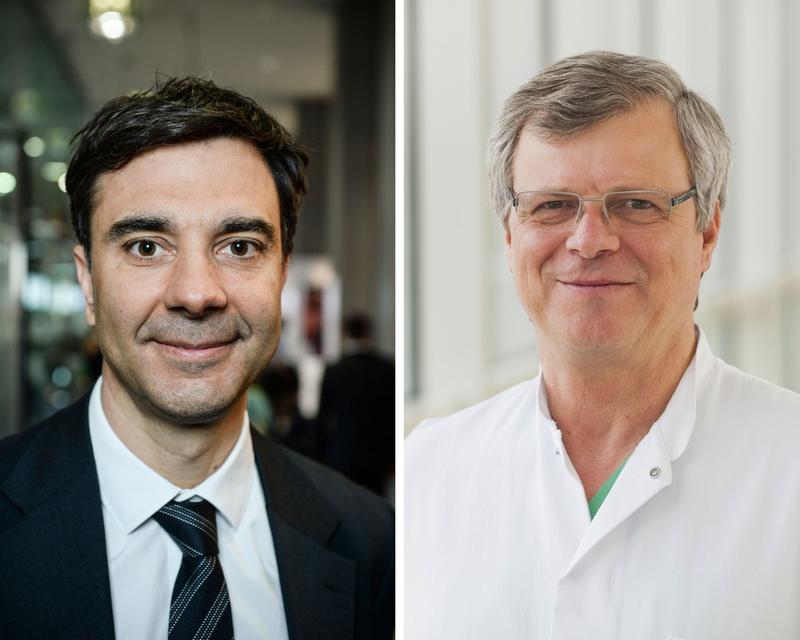 Leiten die DZHK-Studie Revacept: Prof. Steffen Massberg (links) und Prof. Adnan Kastrati