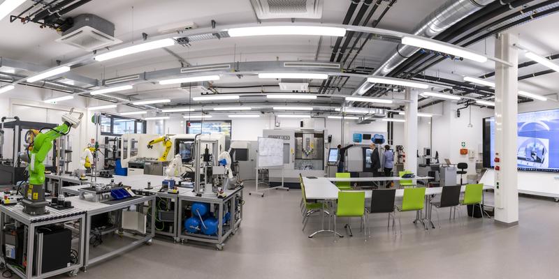 The research and learning factory of TU Graz (smartfactory@tugraz) is a place for education and training in Industry 4.0, where companies can also test Digitalization in the manufacturing and assembly sector in a safe environment.