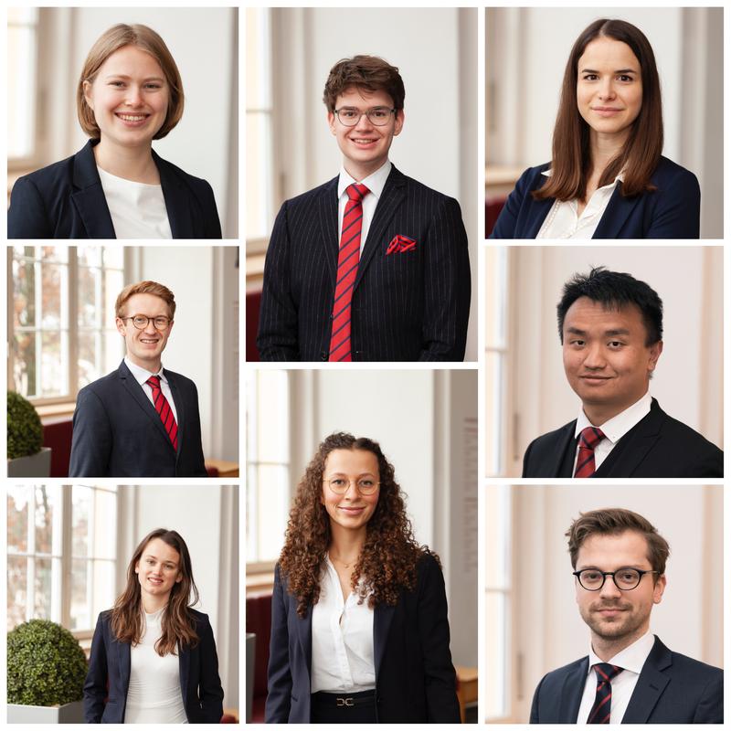 Das erfolgreiche Vis Moot Team der Bucerius Law School