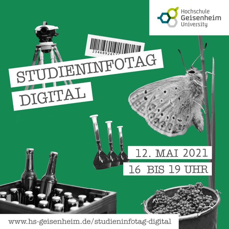 „Studieninfotag digital“ der Hochschule Geisenheim am 12. Mai 2021