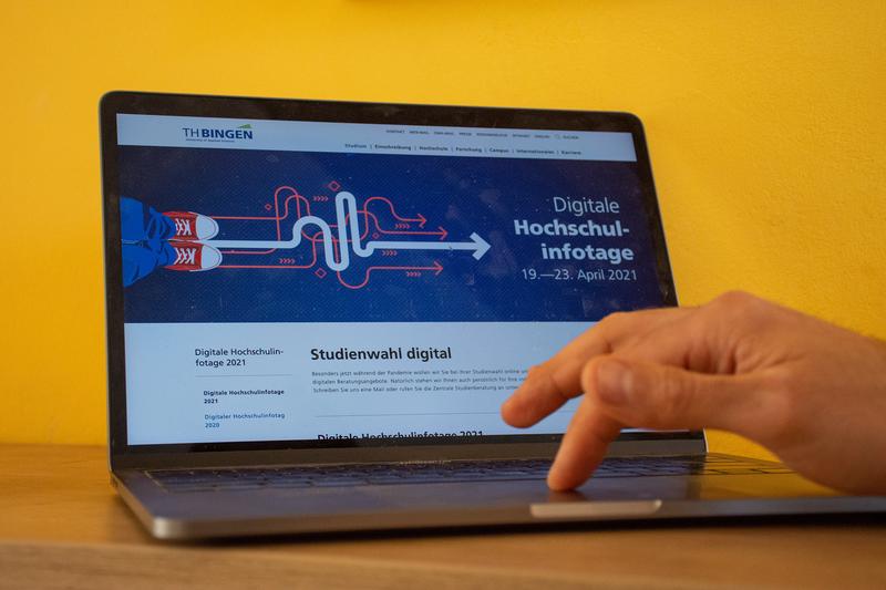 Auch in diesem Jahr finden die Hochschulinfotage der TH Bingen digital statt.