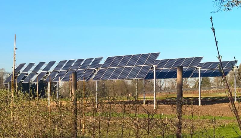 Agriphotovoltaikanlage am Campus Weihenstephan der Hochschule Weihenstephan-Triesdorf