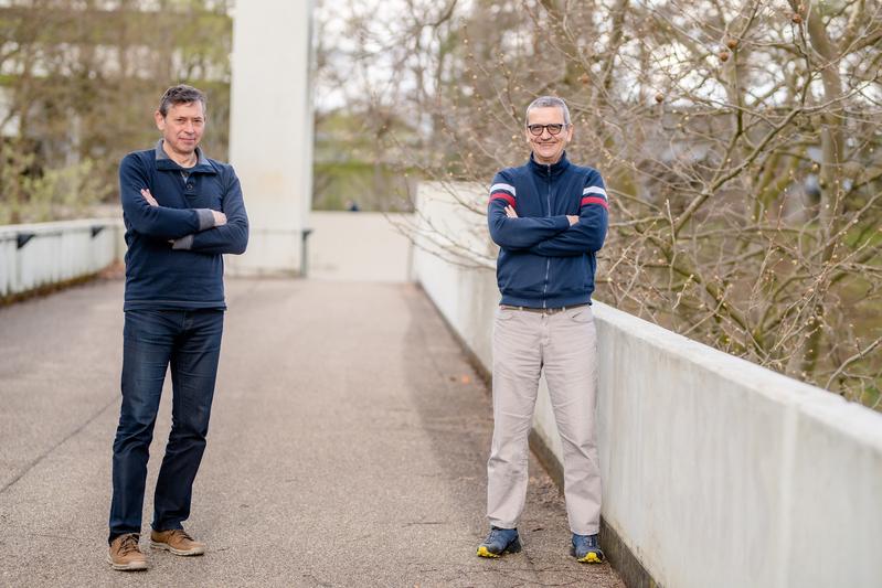  Die Teams von Dirk Jancke (links) und Stefan Herlitze (rechts) arbeiteten gemeinsam an vielen der Studien, die dem Review zugrunde liegen. 