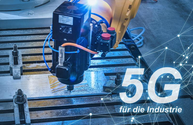 Höchste Präzision durch flexibel vernetzte Anlagen – die Fraunhofer-5G-Anwenderzentren bauen vielfältige Szenarien für den Einsatz von 5G in der Industrie auf. 
