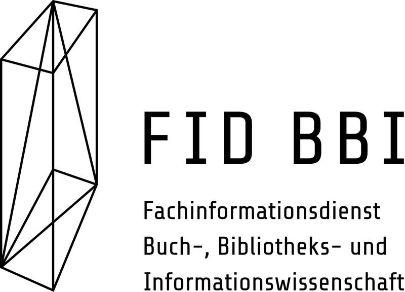 Logo des Fachinformationsdiensts Buch-, Bibliotheks- und Informationswissenschaft (FID BBI)
